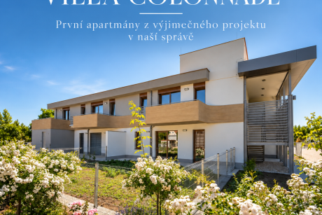 Villa Colonnade Lednice: První prémiové apartmány v naší správě